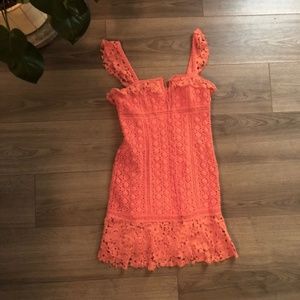 Free People Cross My Heart Mini Dress